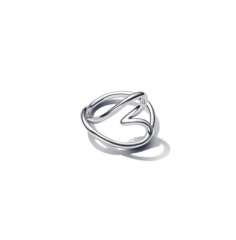 Pandora Sterling Silver Heart Shaped Ring