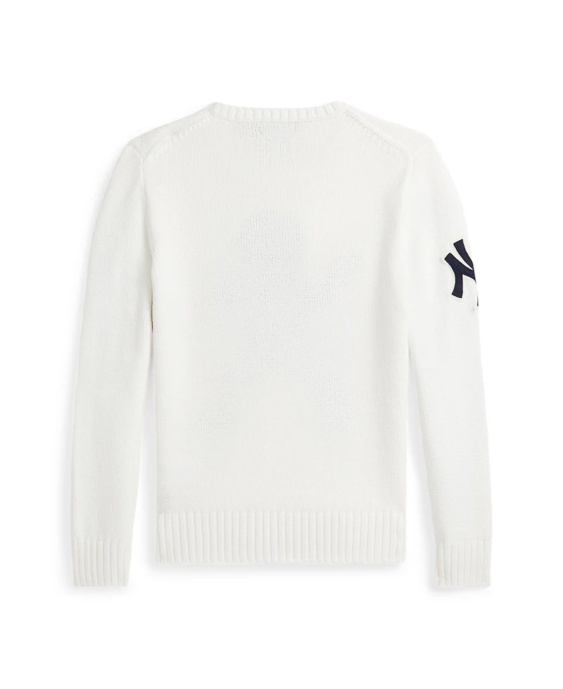 Polo Ralph Lauren Big Boys Yankees Bear Sweater