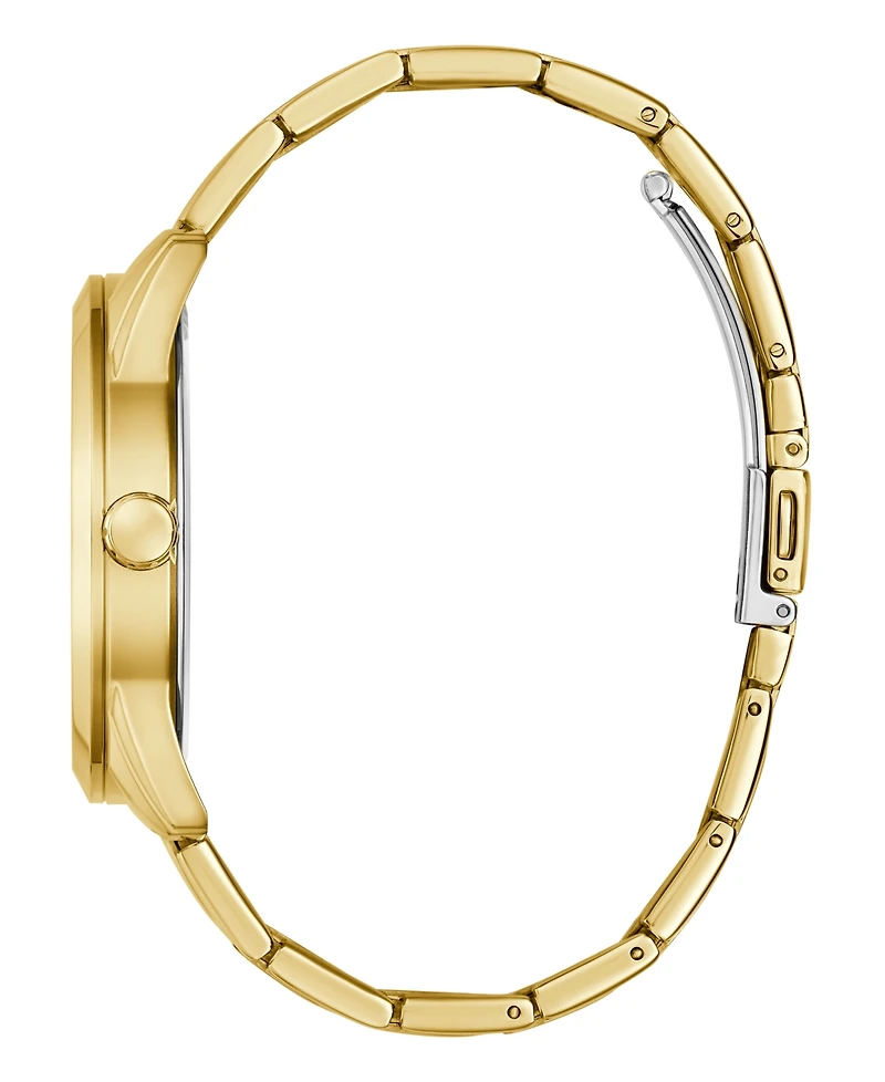 Guess Men's Analog Gold-Tone Stainless Steel Watch