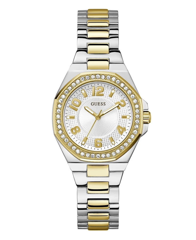 Guess Women's Analog Two-Tone Stainless Steel Watch, 34mm