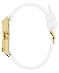 Guess Women's Analog White Silicone Watch, 36mm
