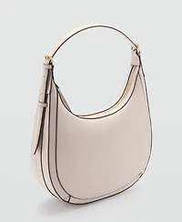 Mango Women's Leather Effect Shoulder Bag