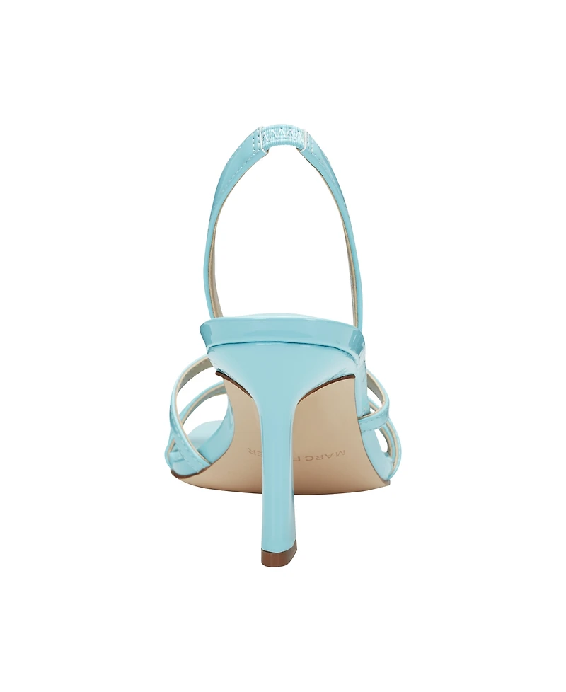 Marc Fisher Women's Nalina Strappy Slip-On Sandals