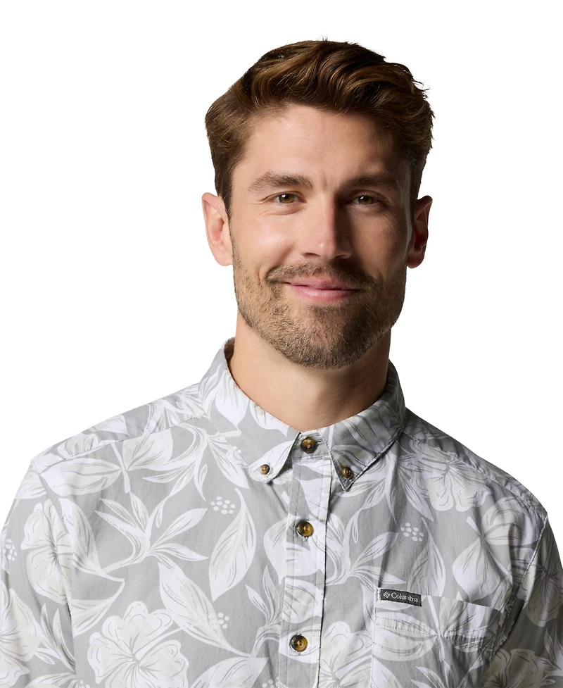 Columbia Men's Rapid Rivers Printed Short Sleeve Shirt