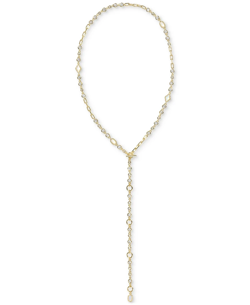 Kendra Scott 14k Gold-Plated Mixed Stone 19-2/5" Convertible Necklace