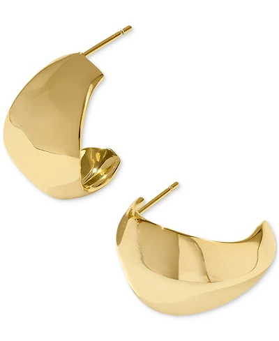 Kendra Scott 14k Gold-Plated Chunky J-Hoop Earrings
