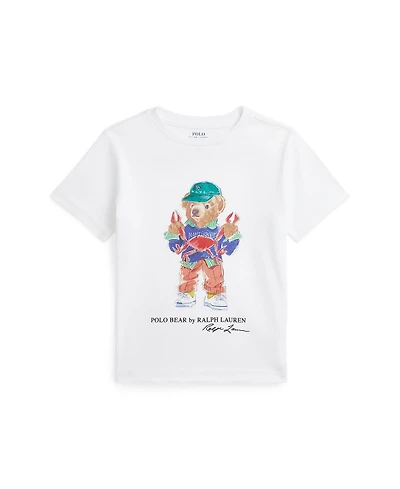 Polo Ralph Lauren Toddler and Little Boys Polo Bear Jersey T-Shirt