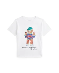 Polo Ralph Lauren Toddler and Little Boys Polo Bear Jersey T-Shirt