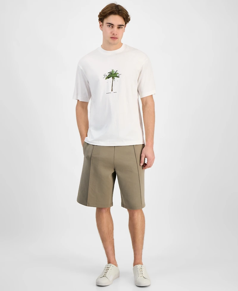 Hugo by Hugo Boss Men's Duwom Relaxed-Fit Graphic T-Shirt