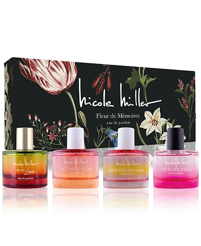 Nicole Miller 4-Pc. Fleur de Memoires Eau de Parfum Gift Set