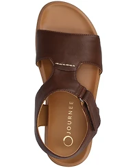 Journee Collection Women's Mira Footbed Flat Sandals