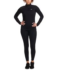 Reebok Women's Id Train Fitted Quarter-Zip Track Jacket
