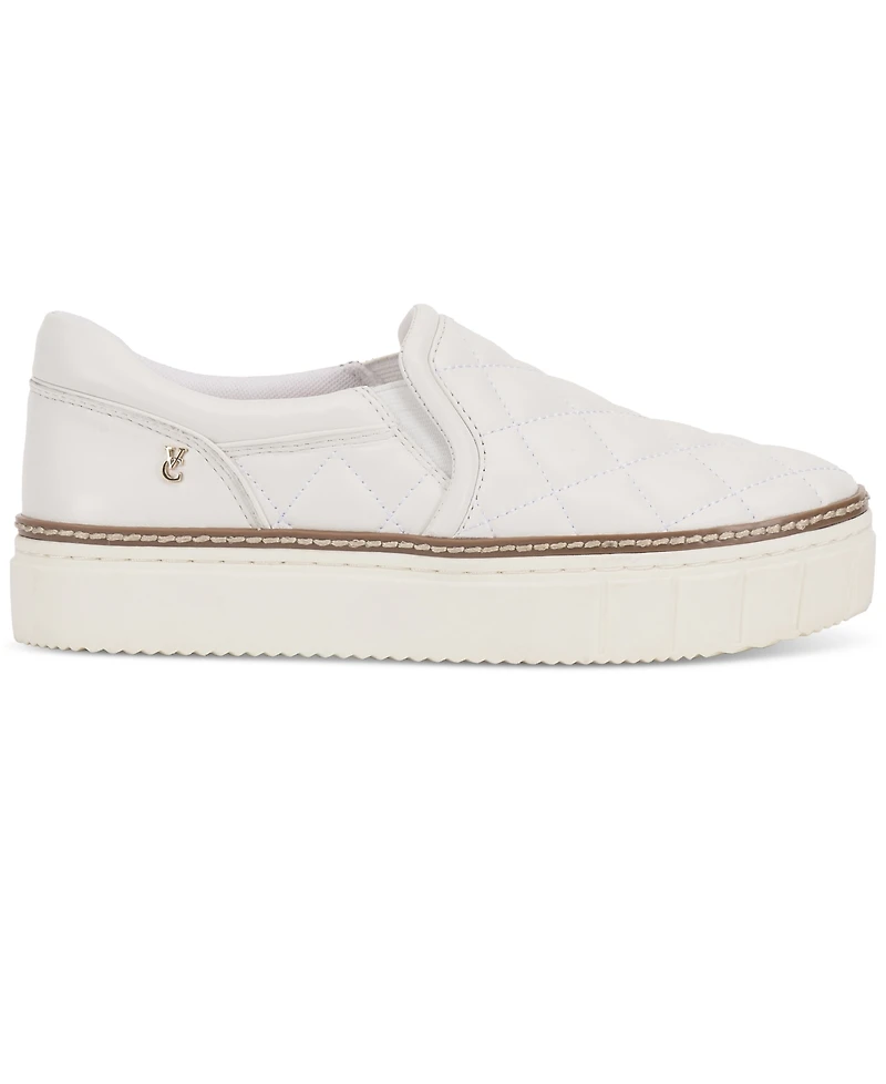 Vince Camuto Women's Romie Quilted Slip-On Platform Sneakers