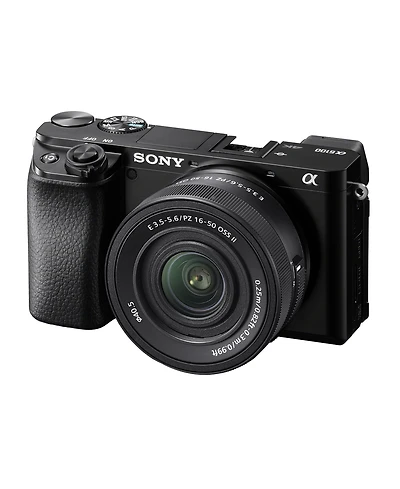 Sony Alpha a6100 Aps C Mirrorless Lens Black Camera with 16 to 50mm Lens