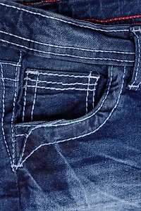 Little Boy's 4-7 Saddle Stitch Stretch Jeans