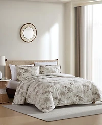 Tommy Bahama Beachway Blooms Reversible 3-Pc. Comforter Set, Full/Queen
