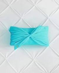 Juicy Couture Velvet Bow Decorative Pillow, 10" x 18"