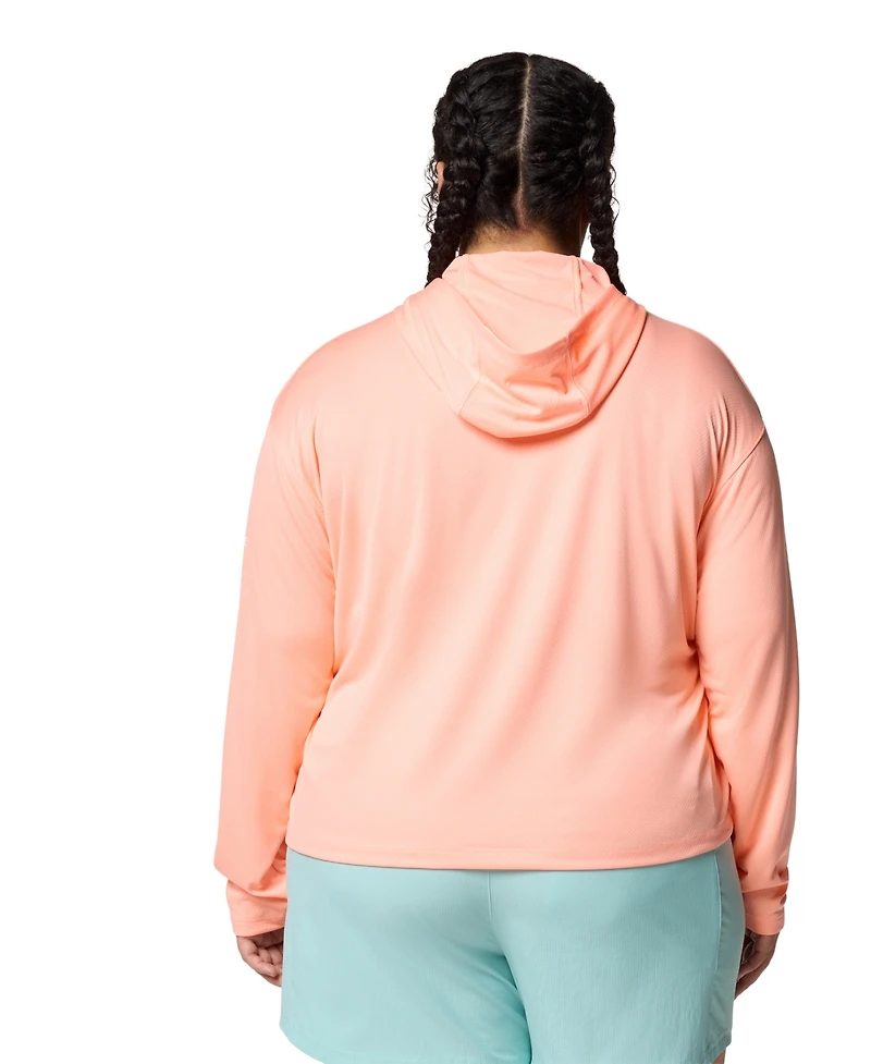 Columbia Plus Pfg Solar Stream Long Sleeve Hoodie Top