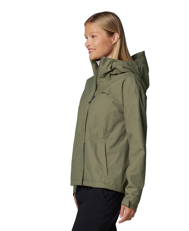 Columbia Women's Hikebound Ii Hooded Waterproof Jacket