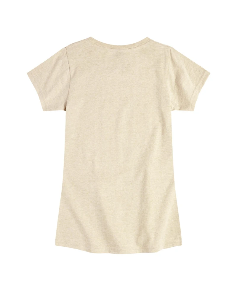 Peanuts Big Girls Snoopy Easter Graphic Short Sleeve T-Shirt