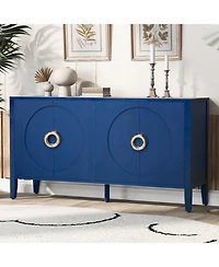 Streamdale Sophisticated Fir Veneer Cabinet with Textured Finish,Suitable for Corridor, Entrance, Living Room, Study