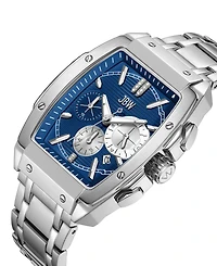 Jbw Men's Echelon Diamond Gold-Plated Stainless-Steel Watch