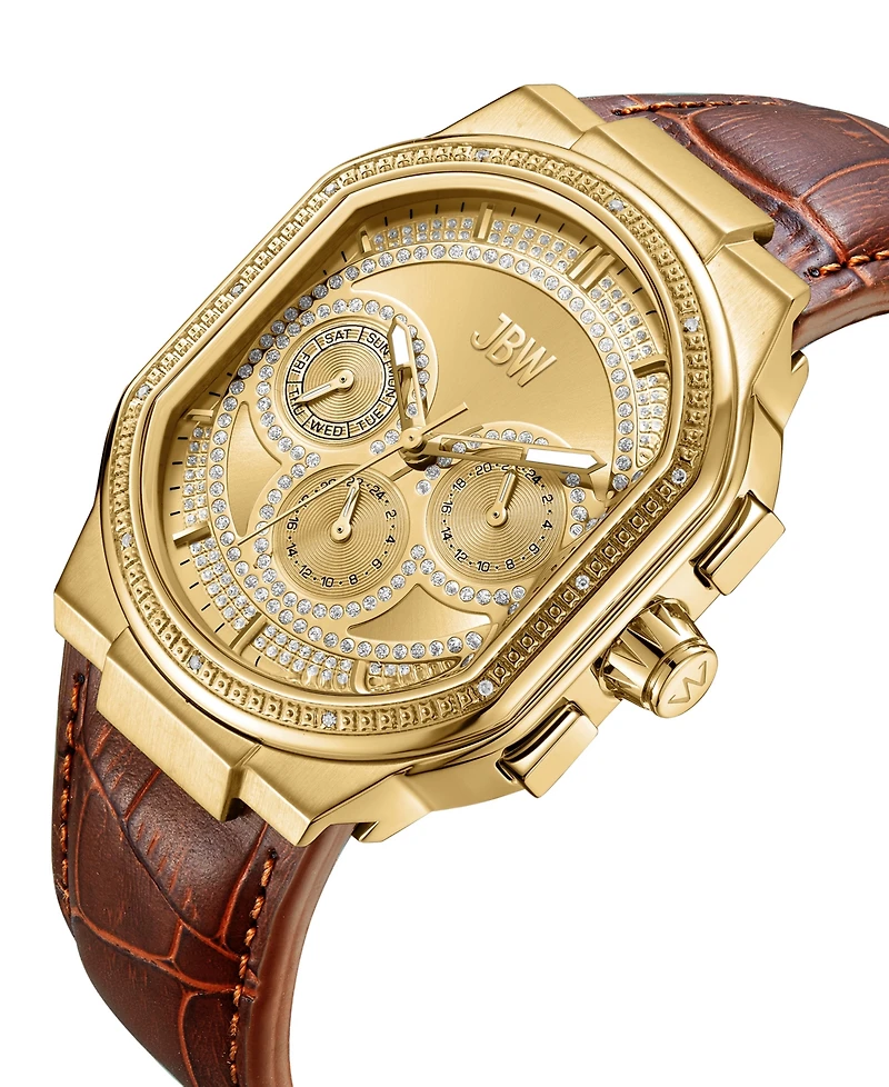 Jbw Men's Orion Diamond Stainless-Steel Watch