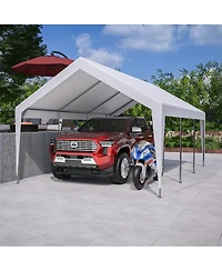 Streamdale 13x20 Heavy Duty Steel Carport Storage Canopy Garage Tent w/ Removable Sidewalls