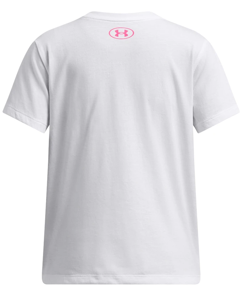 Under Armour Big Girls Big Logo Graphic Short-Sleeve T-Shirt