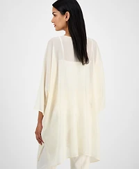 Anne Klein Women's Tie-Front Kimono Top