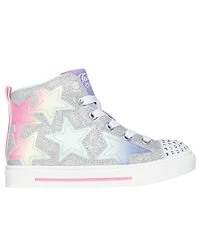 Skechers Little Girls Twinkle Toes: Twinkle Sparks - Stellar Star High-Top Light-Up Casual Sneakers from Finish Line