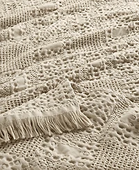 Oake Mixed Waffle Throw, 50" x 60", Exclusively at Macy's