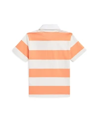 Polo Ralph Lauren Toddler and Little Boys Polo Bear Short-Sleeve Rugby Shirt