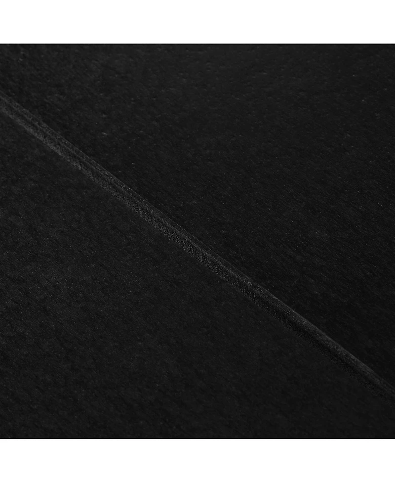 Outdoor Hdpe 36" Square Patio Dining Table with Umbrella Hole