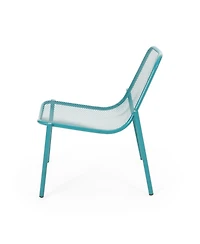 Streamdale Modern Stackable Patio Chairs with Mesh Seating (Set of 2)