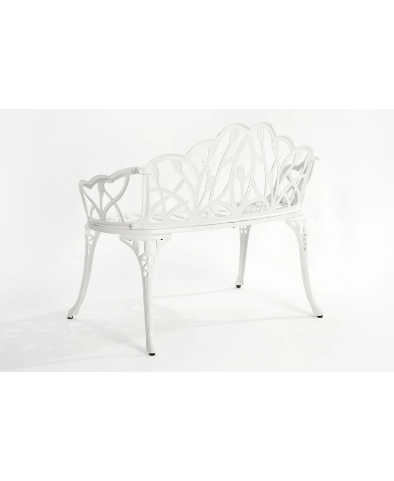 Streamdale Cast aluminium bench