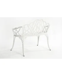 Streamdale Cast aluminium bench