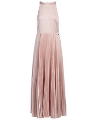 Boss by Hugo Boss Women's Hammered Satin Plisse Maxi Dress