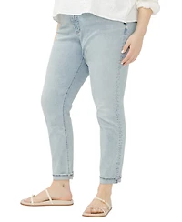 Silver Jeans Co. Plus Size Girlfriend Mid Rise Skinny Leg Jeans