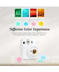 Fujifilm Fujifilm Instax Mini 12 Instant Film Camera, Clay White Bundle with Instax Mini Custom Case, Accessory Kit and Daylight Film, 2x Twin Pack