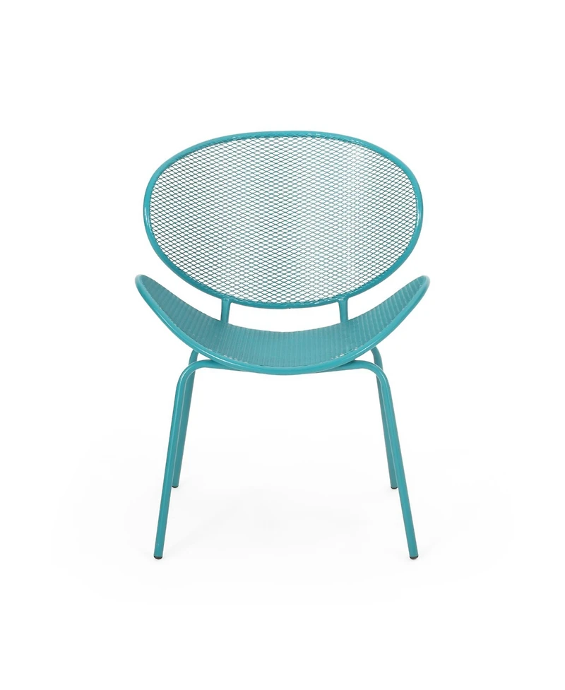 Streamdale Modern Outdoor Mesh Shell Chair Set Retro Comfort, Sleek Design