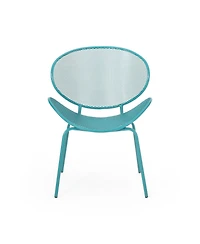 Streamdale Modern Outdoor Mesh Shell Chair Set Retro Comfort, Sleek Design