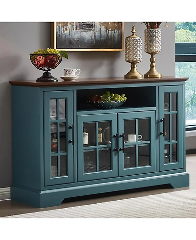 Streamdale Buffet Table Sideboard with 4 Doors