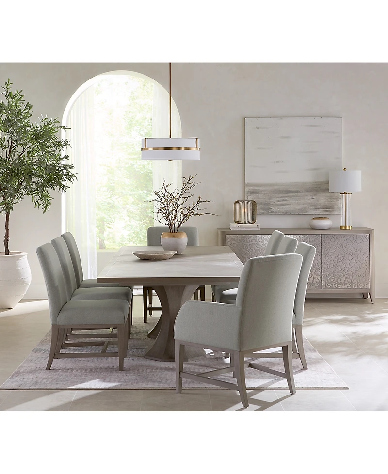 Cornelia 9-Pc. Dining Set (Rectangular Table, 6 Side Chairs & 2 Arm Chairs)