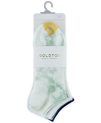 Gold Toe Women's 6-Pk. Tie-Dyed PerfectFit Liner Socks