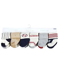Little Treasure Baby Boys Bulk Pack of 24 Soft Terry Knit Footwear