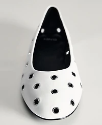 Mango Women's Die-Cut Ballerinas Shoes