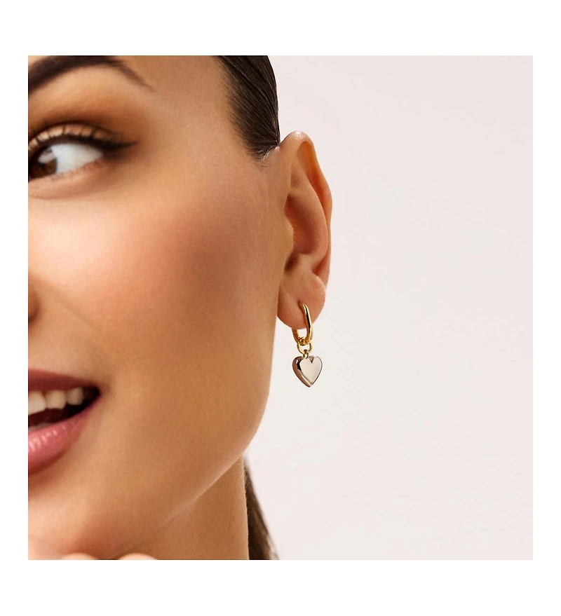 Ana Luisa Heart Earrings - Wesley