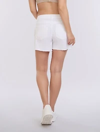 Motherhood Maternity Under the Belly Cut Off Denim Short