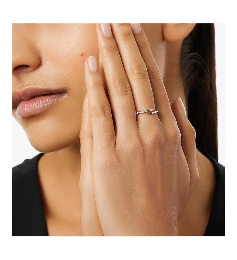 Ana Luisa Bypass Ring - Oren Silver